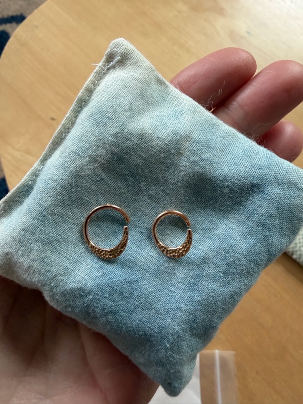 Septum ring rose gold - 2 sizes available (sold separately) $140 each